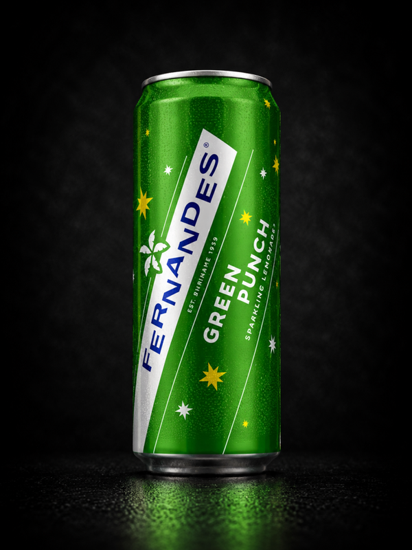 Fernandes Green Punch Sparkling Lemonade 330 ml