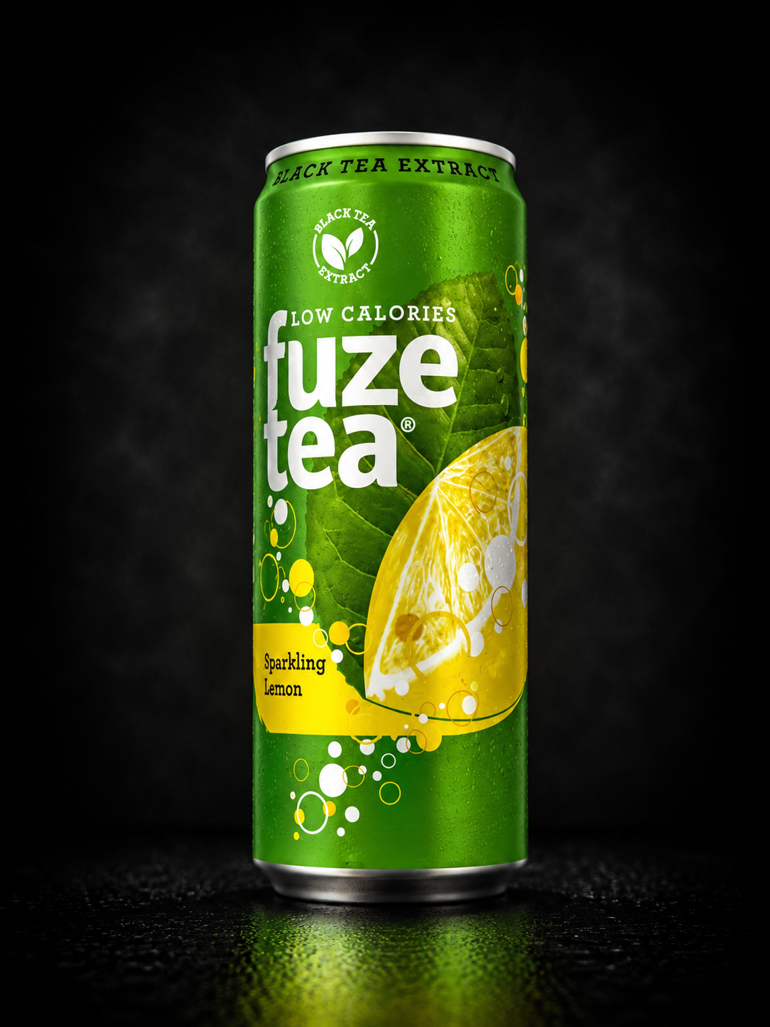 Fuze Tea Sparkling Lemon Black Tea 330 ml