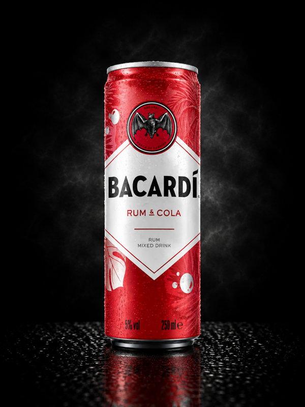 Bacardi rum cola 250ml