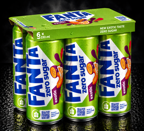 Fanta Exotic Zero Sugar 6x330ml