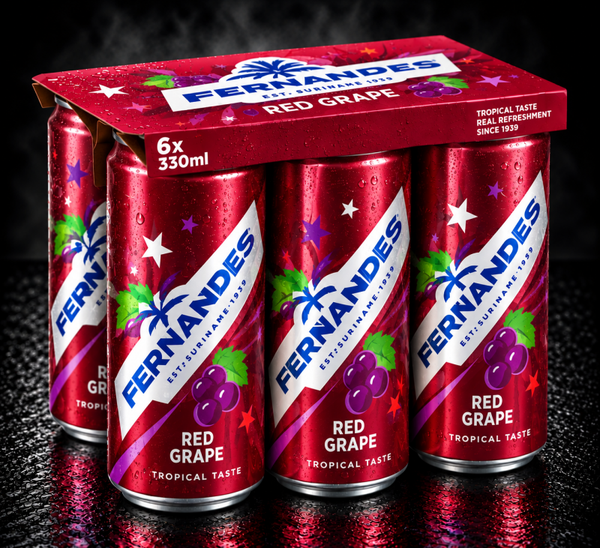 Fernandes Red Grape 6x330ml