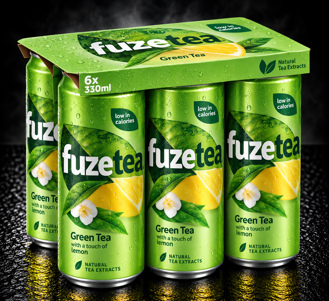Fuze Tea Green Tea 6x330ml