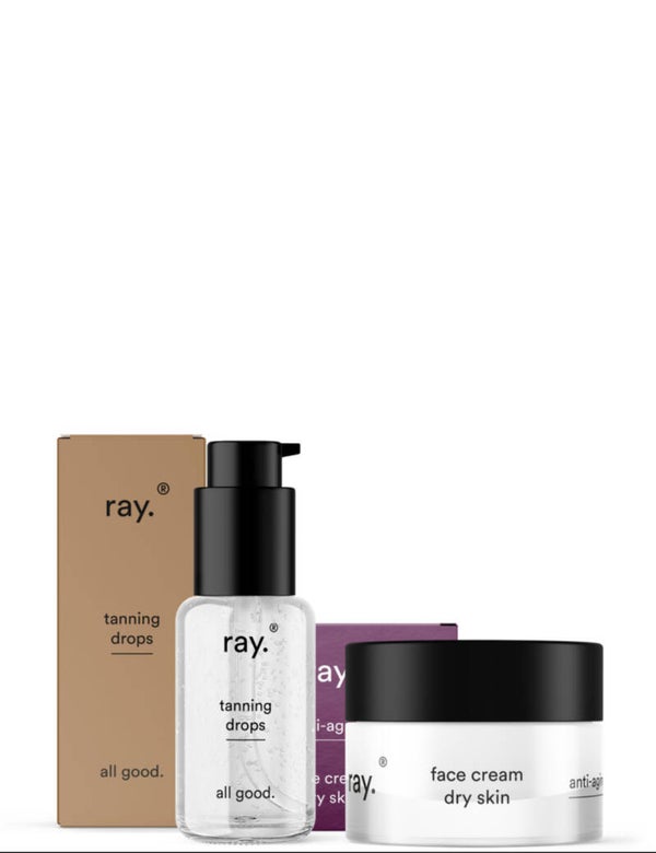 Zelfbruinende anti-aging routine