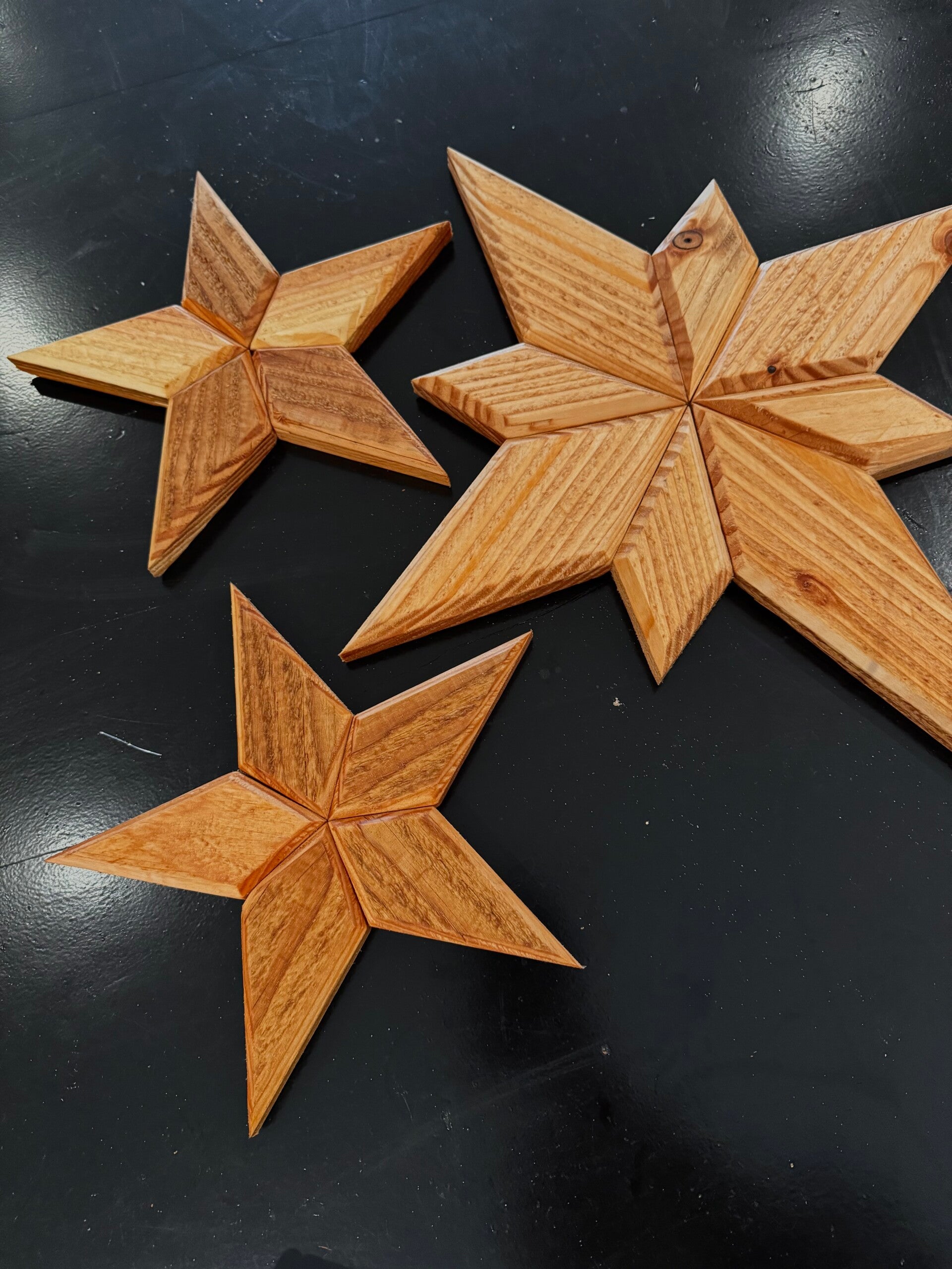 ⭐ Set van 1 grote & 2 kleine sterren