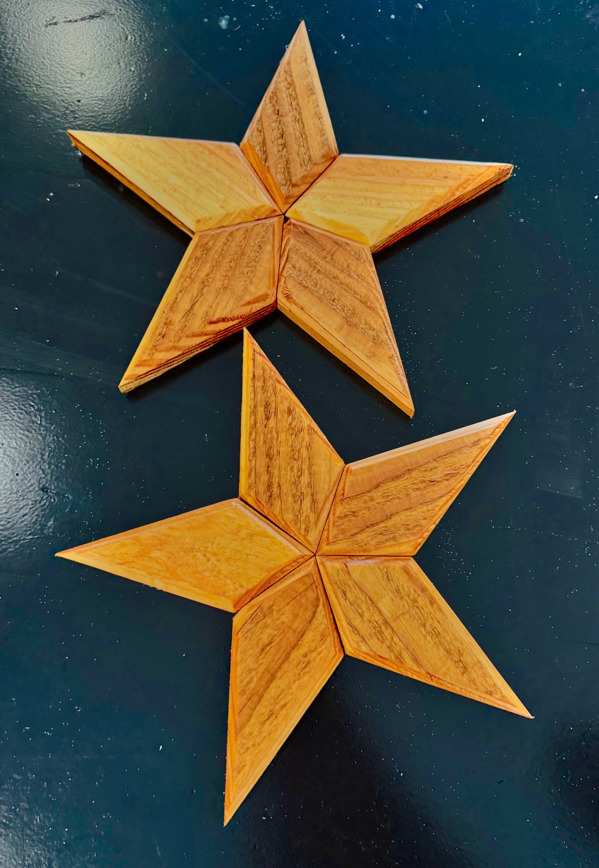 ⭐ Klassieke 5-puntige kerstster - Set van 2