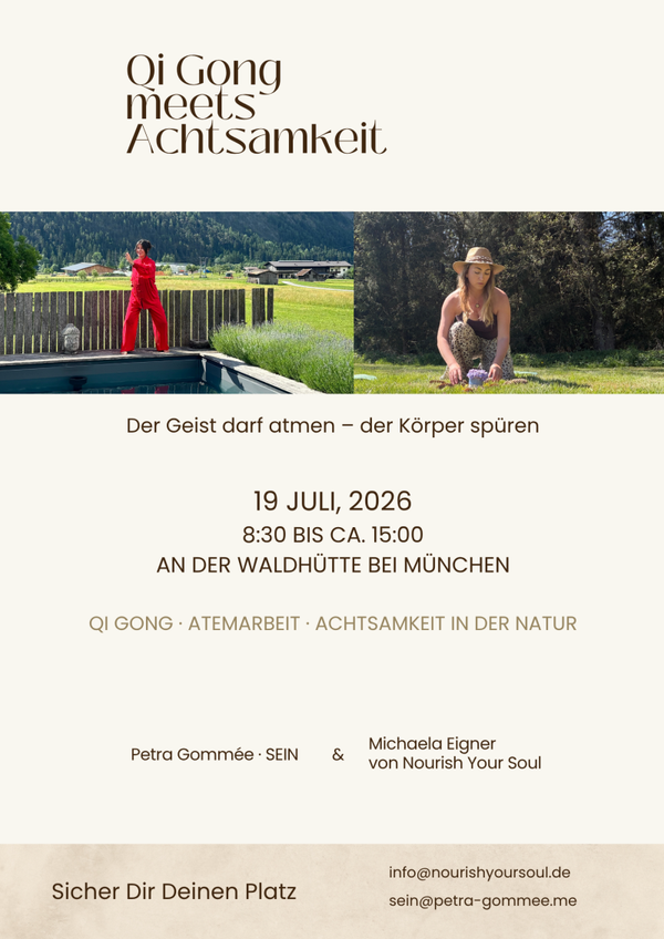 DAY RETREAT | Qi Gong • Atemarbeit • Achtsamkeit in der Natur bei München