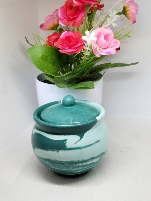 Pot de rangement chaudron