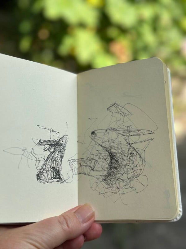 5-lessen strippenkaart Slow Sketchbook Morning