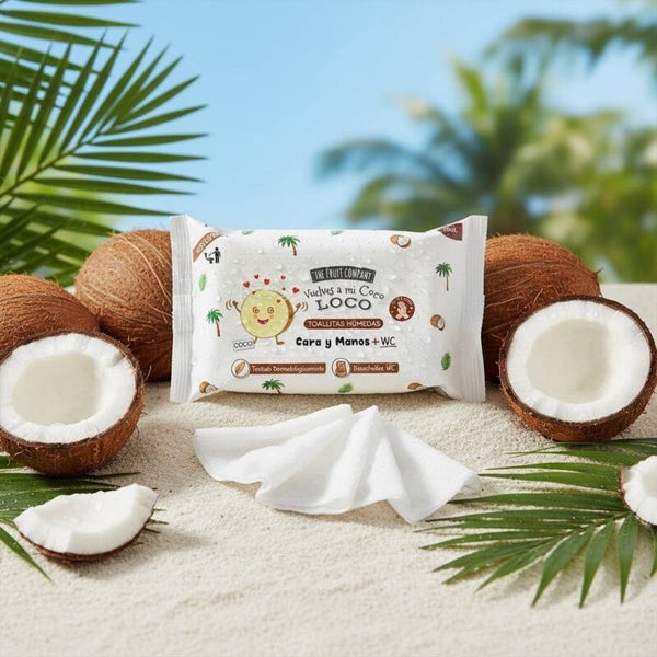 Lingettes Lingettes Humides Coco / mûre / fraise chantilly