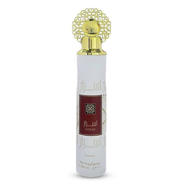 Brume de Dubaï Asrar — blanc et bordeaux