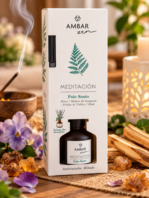 🌿🤎 AMBAR ZEN – MEDITACIÓN PALO SANTO 🤎🌿