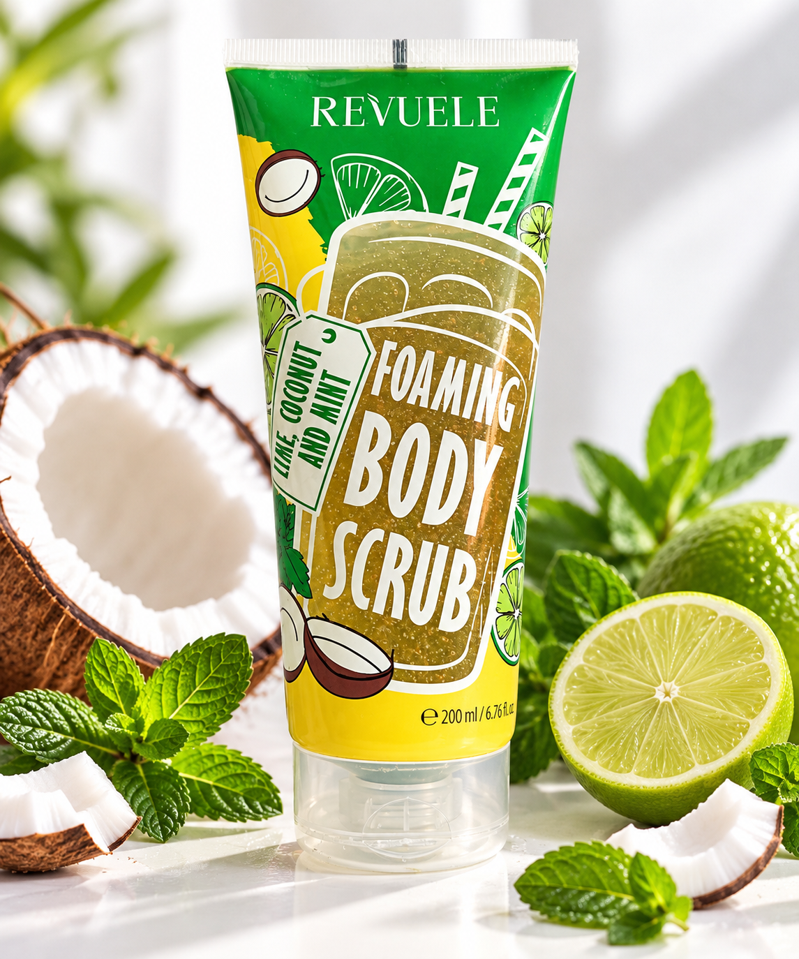 🥥🍋 – gommage  citron / noix de coco / menthe SCRUB 🍋🥥
