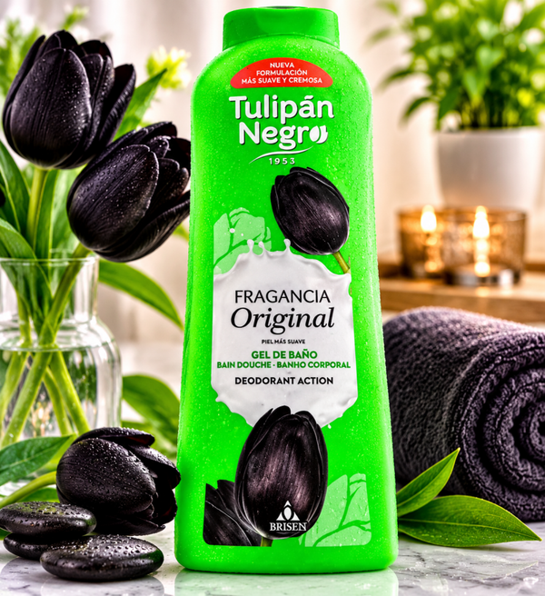🖤 Gel douche Tulipán Negro – Original