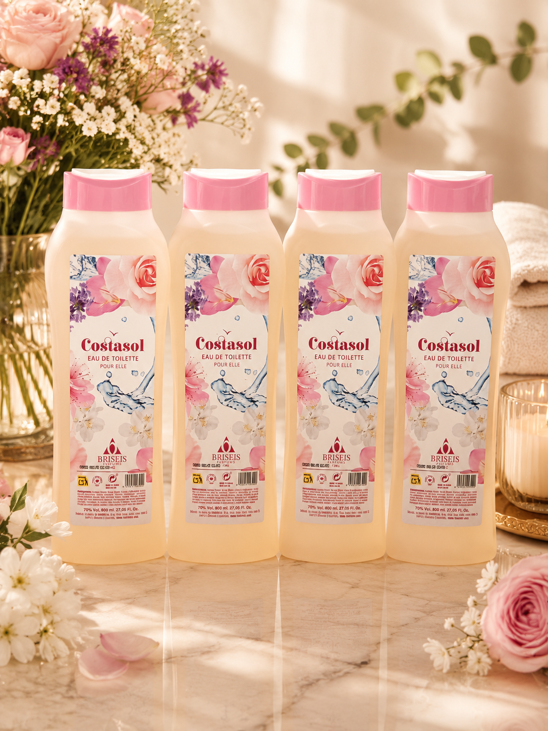 Costasol Eau de Toilette pour Elle – 800 ml