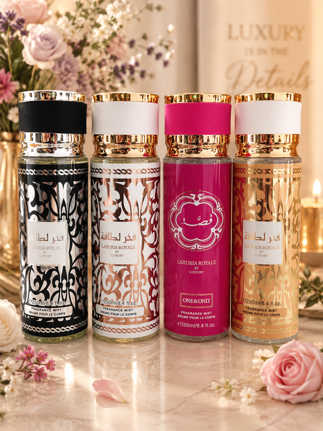 Collection Brumes Parfumées Laxuria Royale – 250 ml