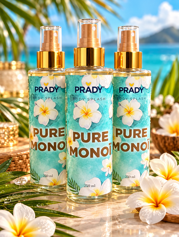 🌺☀️ PRADY BODY SPLASH – PURE MONOÏ ☀️🌺
