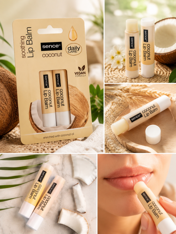 🥥 Baume à Lèvres Sence – Noix de Coco 💋