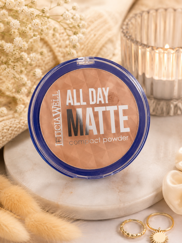 ✨ Poudre Compacte All Day Matte – Leticia Well ✨