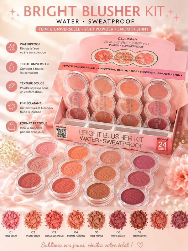 ✨ Bright Blusher Kit – Différents coloris ✨