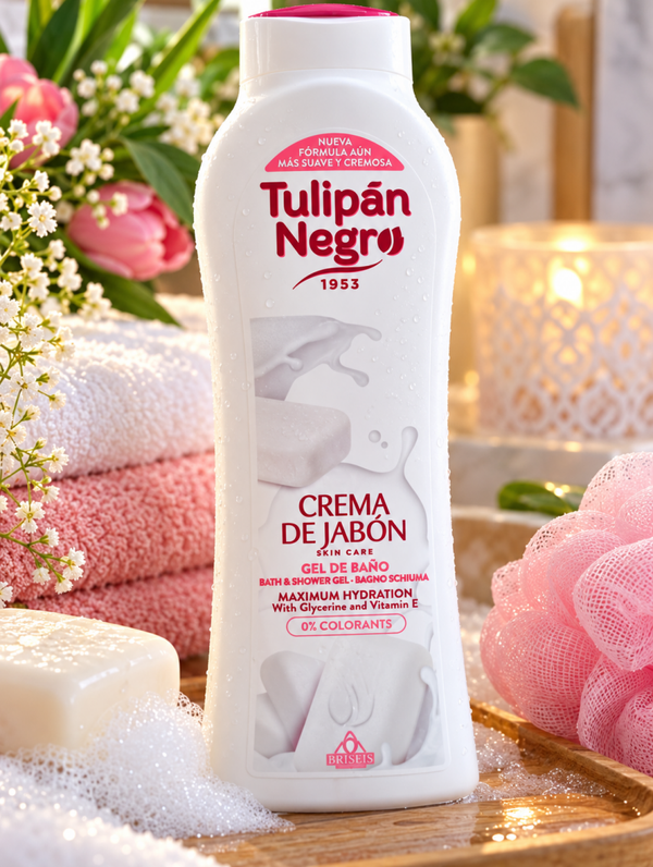 🌸🧴 GEL DOUCHE TULIPÁN NEGRO – CRÈME DE SAVON 🧴
