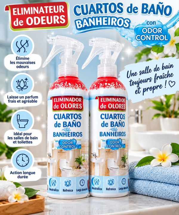 🩵🫧 ÉLIMINATEUR D’ODEURS POUR SALLE DE BAIN & TOILETTES 🫧🩵