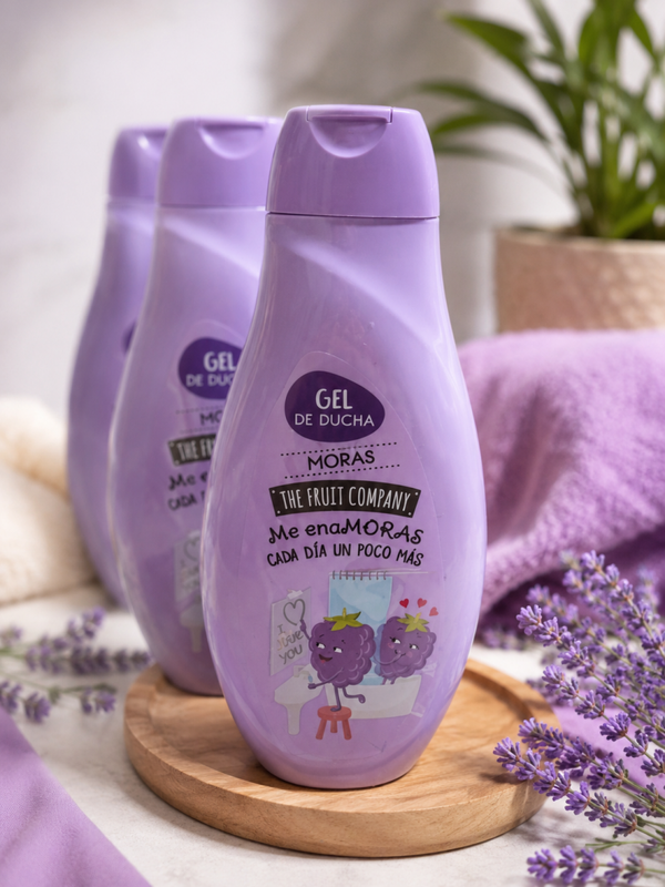 💜 Gel douche The Fruit Company – Mûre (Moras)