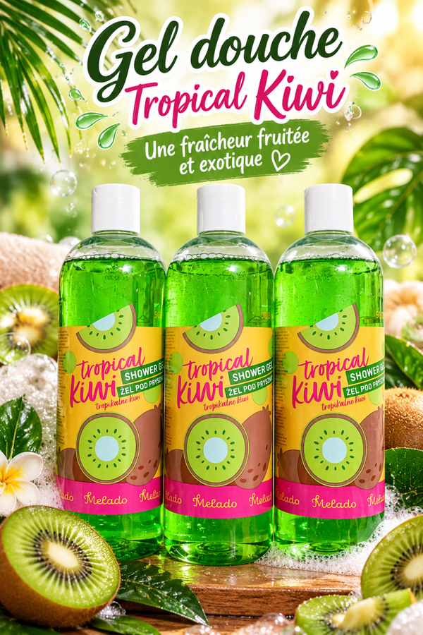 Gel douche tropical kiwi