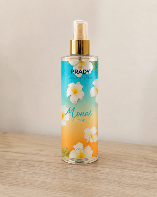 Brume Corps & Cheveux Monoï Sucré Prady – 250 ml