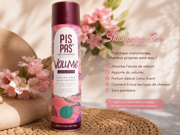 🌸 Shampoing Sec Volume – Lotus Xcent 🌸