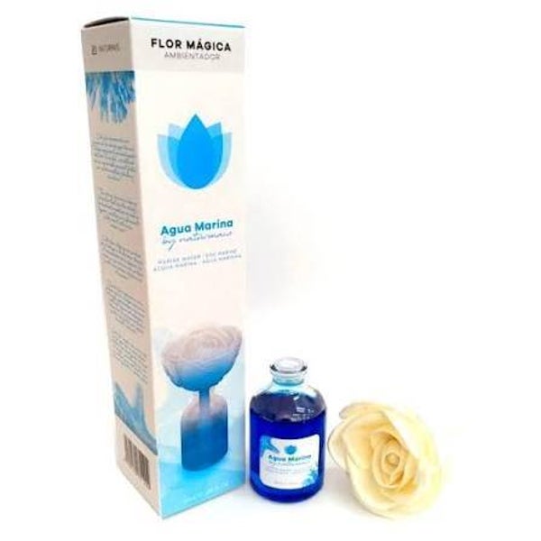 Mikado fleur aqua Marina
