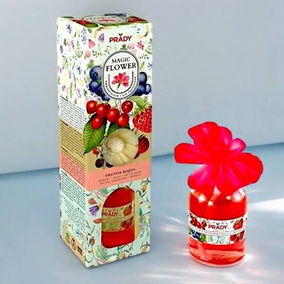Mikado fruit rouge fleur