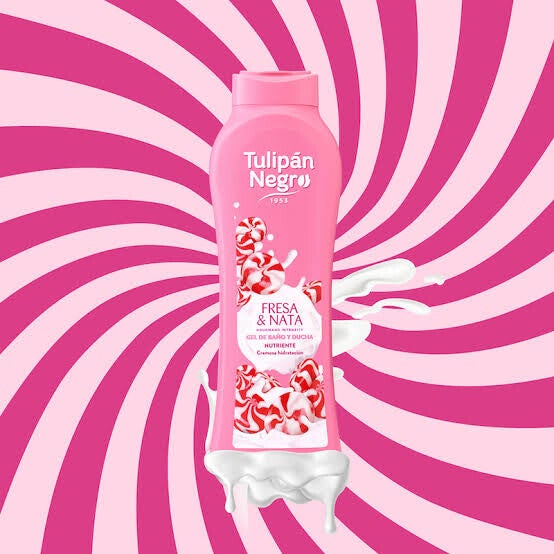 Gel douche fraise et crème chantilly 650 ml