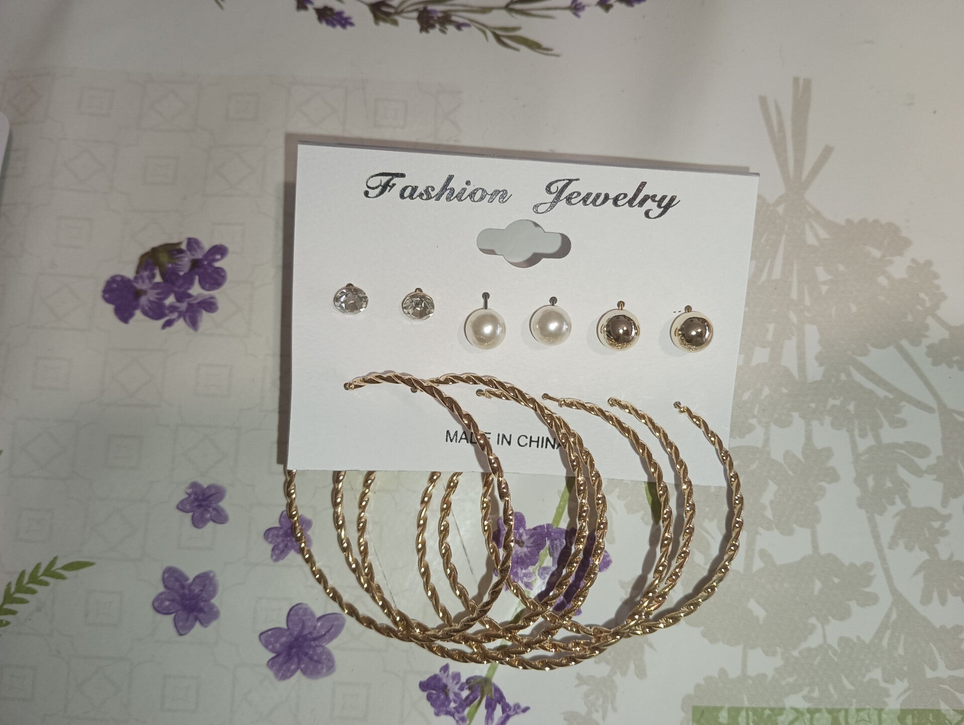 Lots boucles d'oreilles