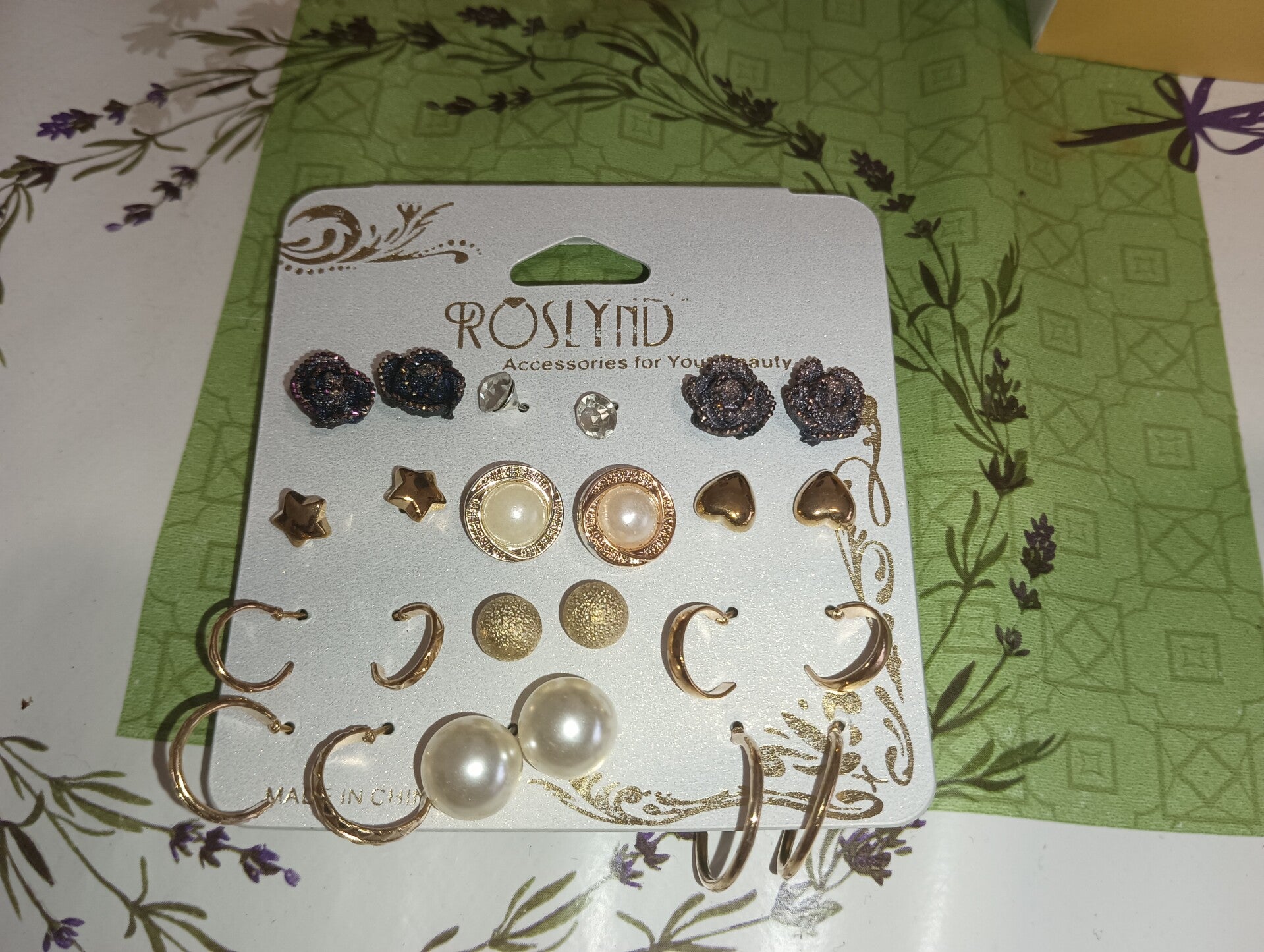 Lots boucles d'oreilles