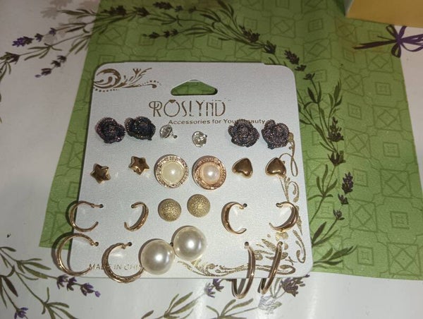 Lots boucles d'oreilles