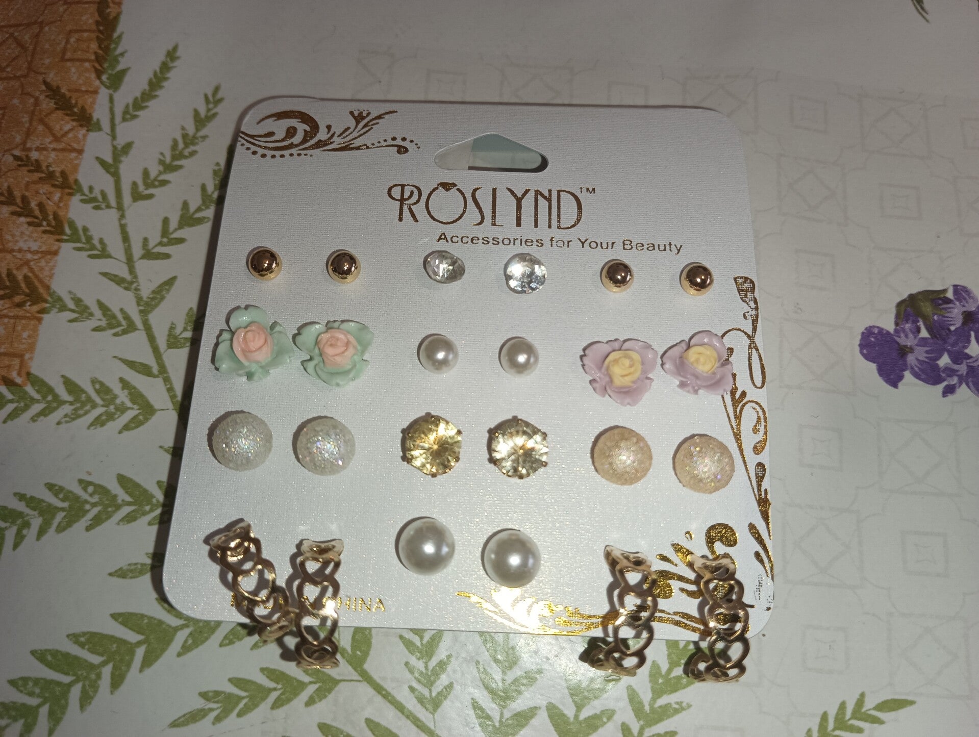 Lots de boucle d'oreille