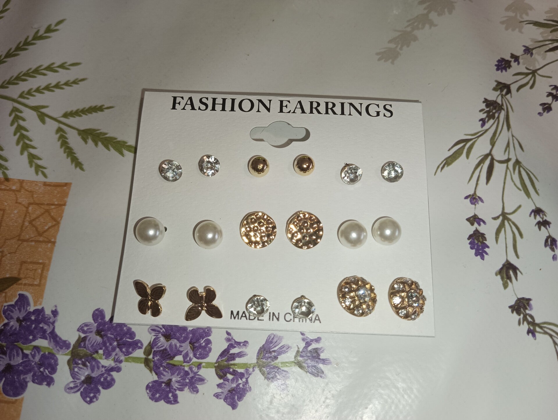 Lots boucles d'oreilles