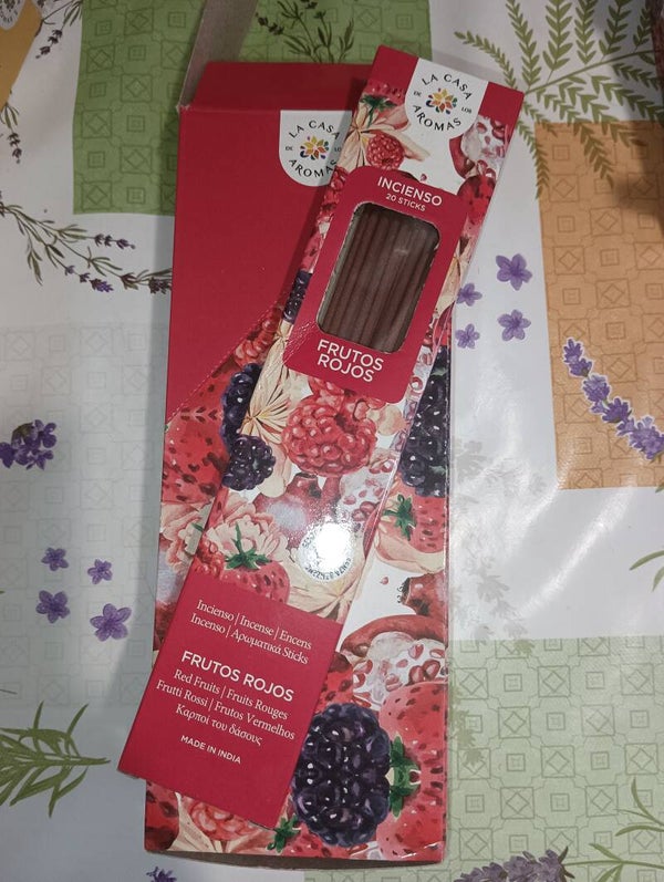 🍓 Encens Fruits Rouges – La Casa de los Aromas 🍓