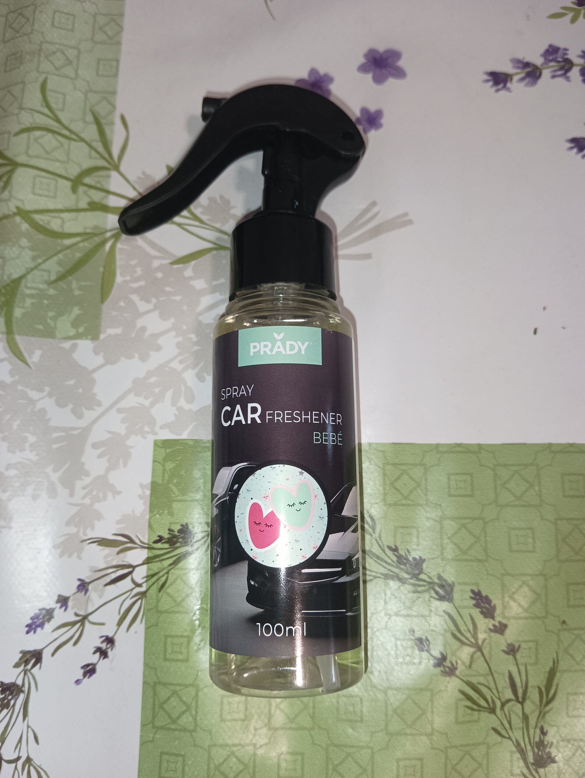 🚗 Désodorisant Voiture PRADY Bébé – 100 ml 👶💕