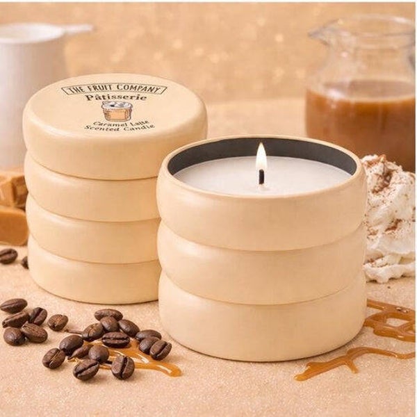 ☕ Bougie parfumée Caramel Latte – The Fruit Company |