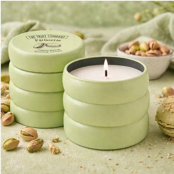 💚 Bougie parfumée Pistachio Macaron – The Fruit Company