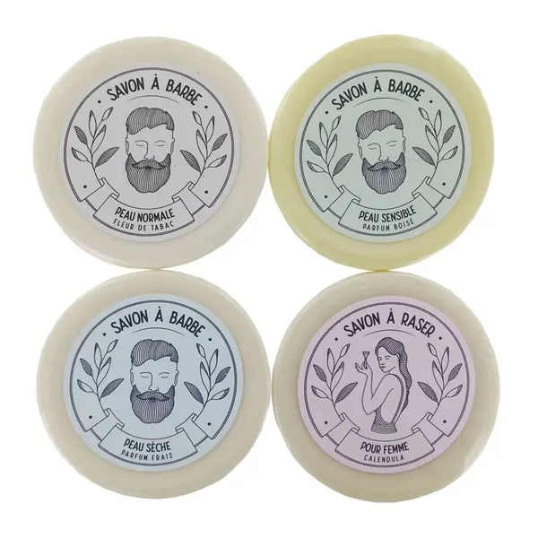 Savons de rasage homme et femme