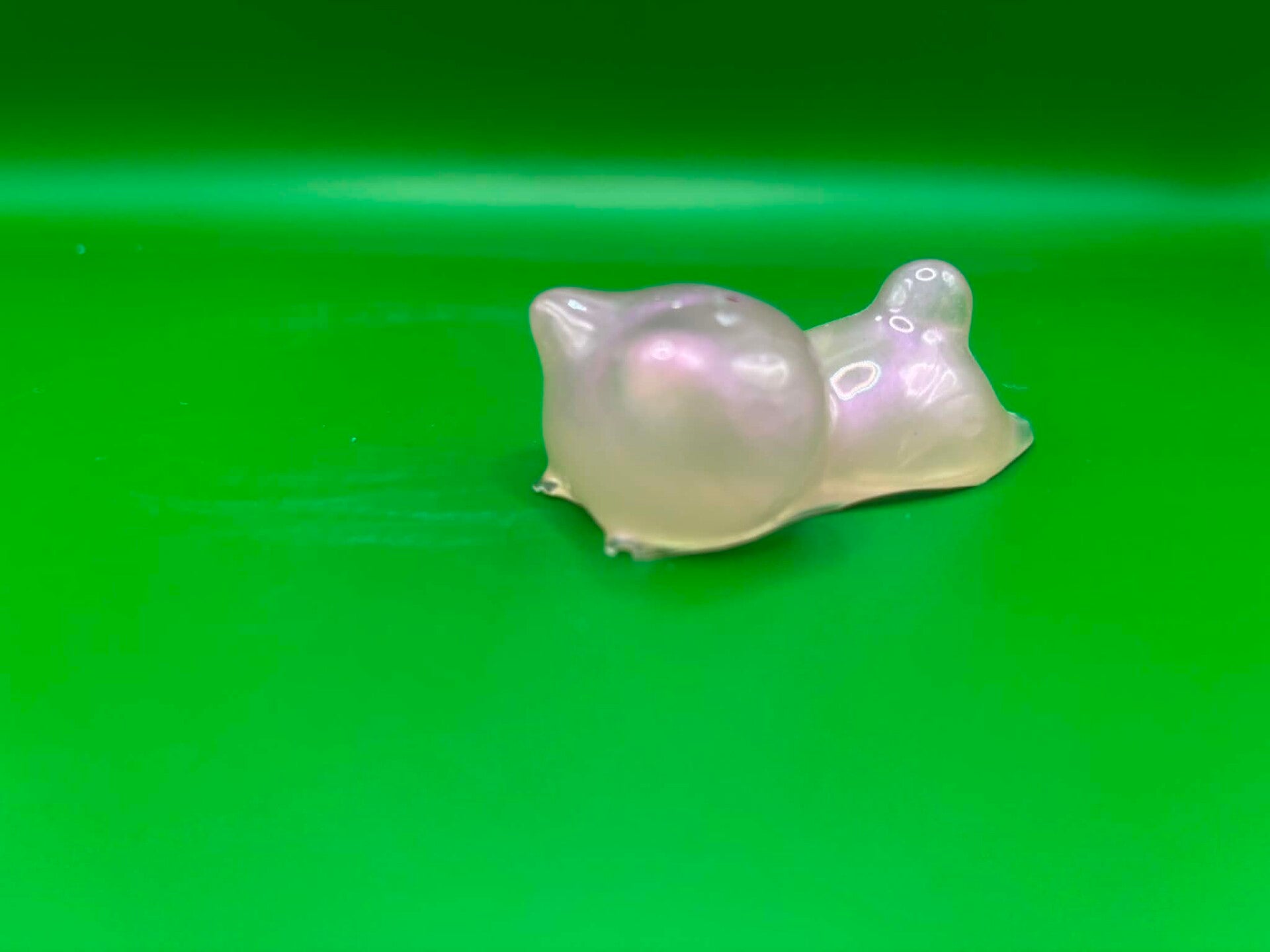 chat en résine