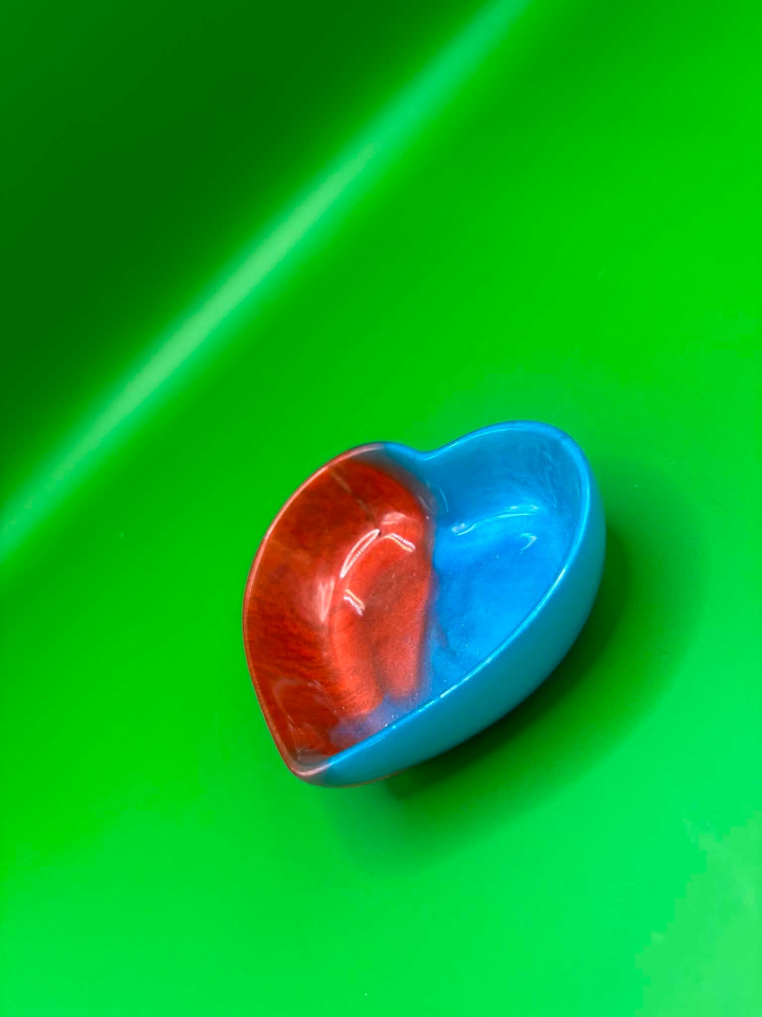 coeur en résine