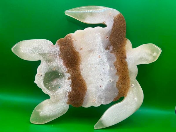 Tortue en résine