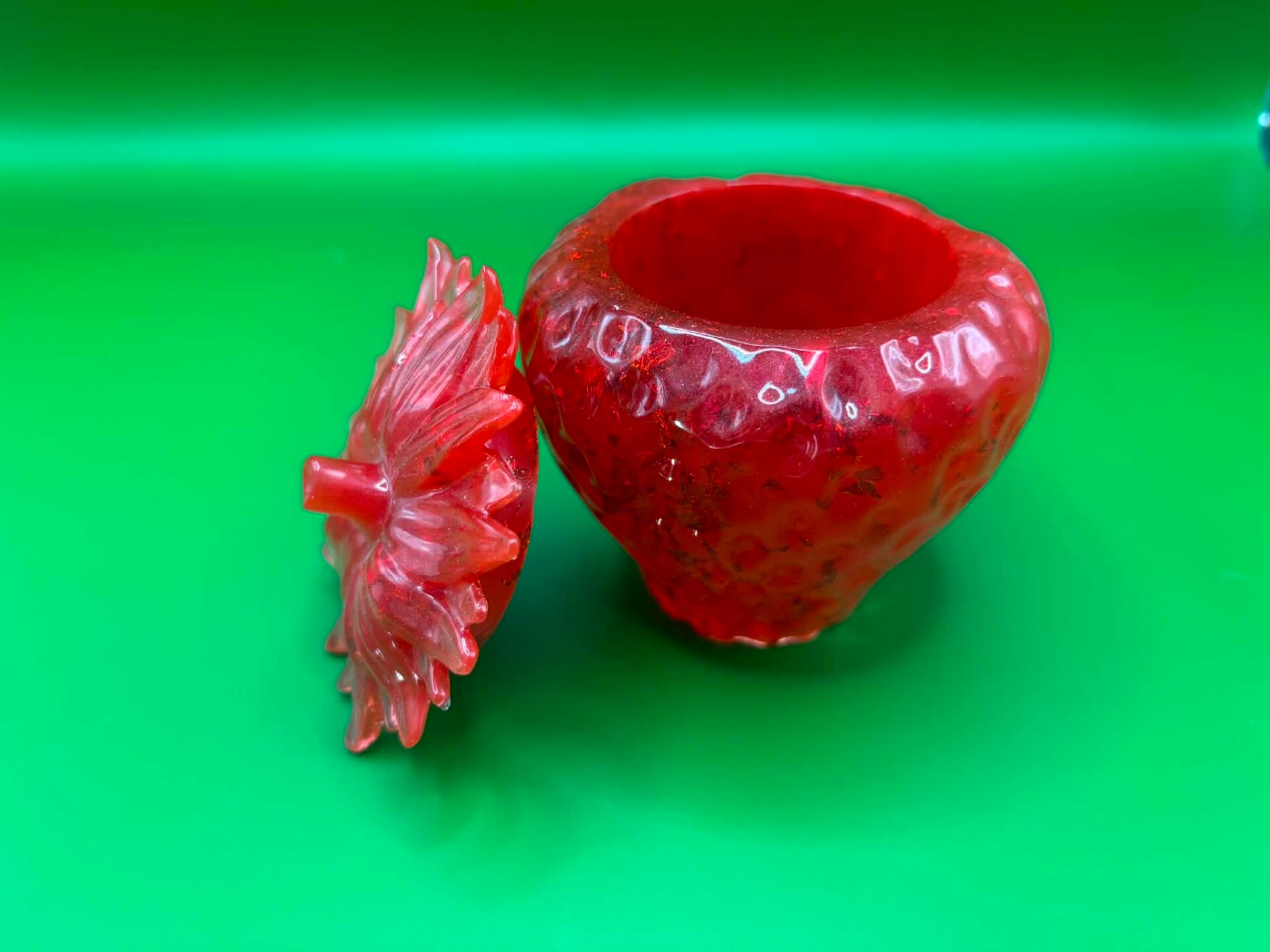 boite fraise en résine