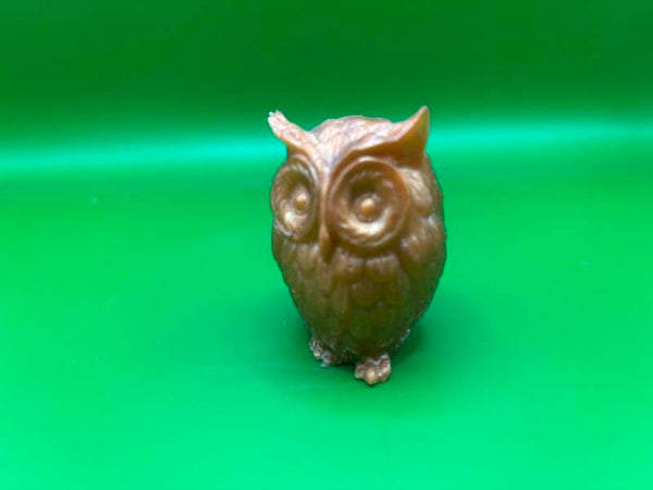 hibou en résine