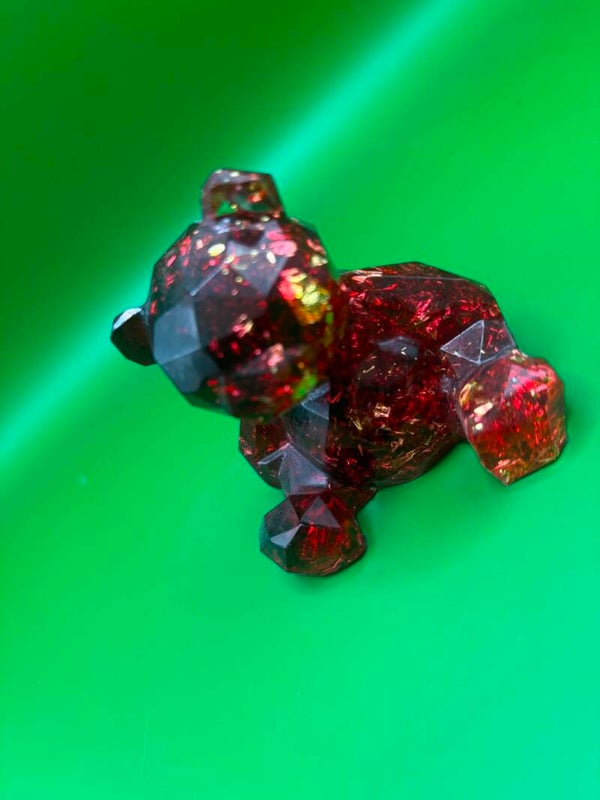 ours en résine