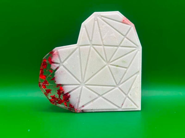 coeur en résine