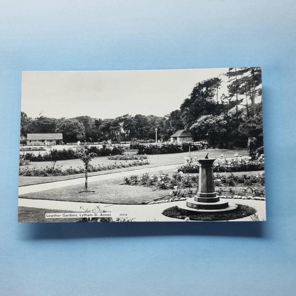 Lytham St Annes Postcard C1950 Real Photo Lancashire Lowther Gardens